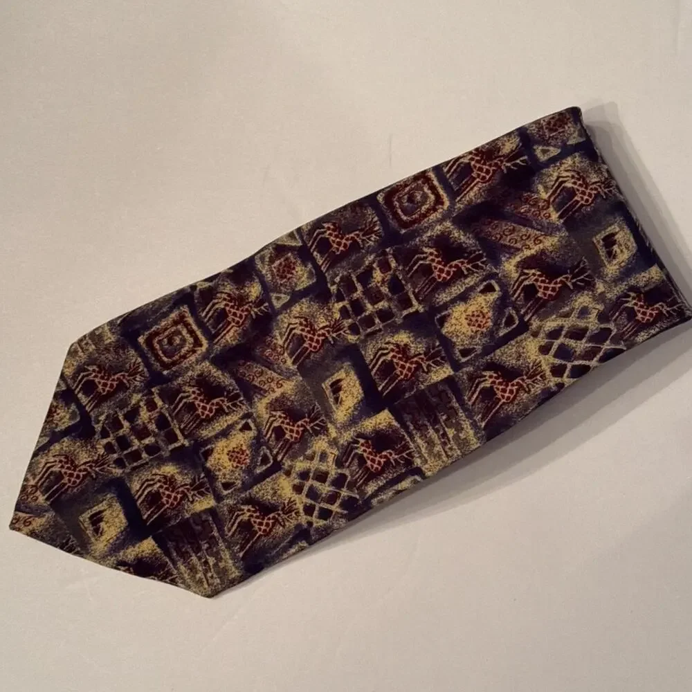 METROPOLITAN MUSEUM of ART Masterworks Collection Silk Animal Tie 57